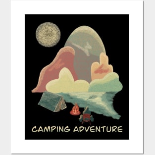 Camper Adventure Posters and Art